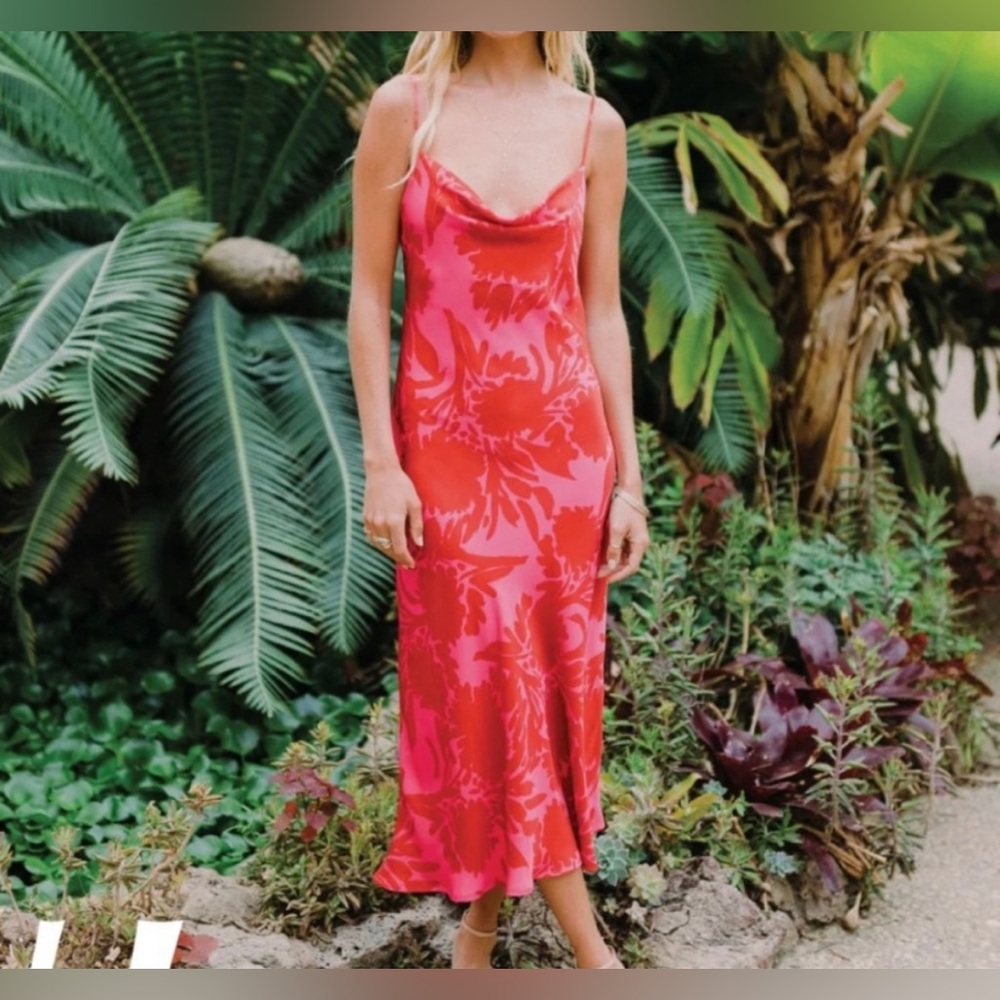 RESA Madison Slip Dress in Maui sz S